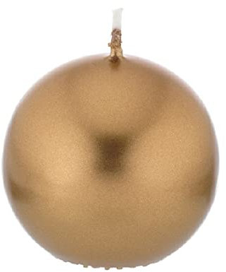 Kugelkerzen Kupfer, Ø 7 cm, 6 Stück
