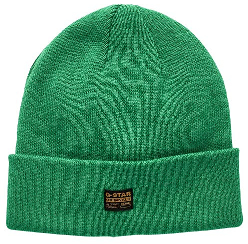 G-STAR RAW Effo lång beanie-tillbehör för män, Grön (jolly green D16624-C754-D608), one size
