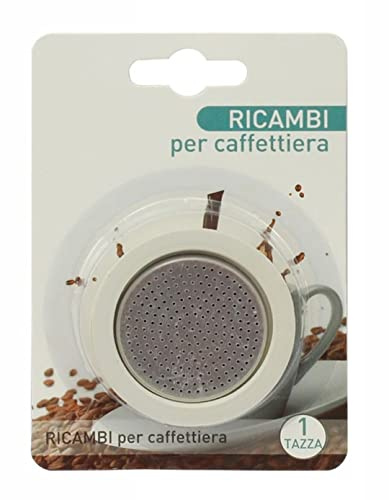Lot de 4 pièces 3 joints + 1 siège pour machines compatibles moka compatibles compatibles avec les bialetti Pedrini (1 tasse)
