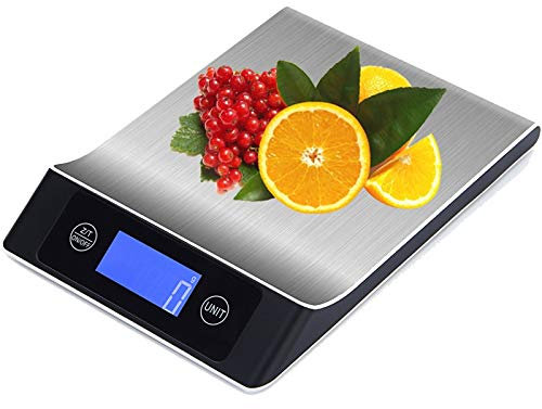 Bilancia elettronica, bilance digitali, bilancia da cucina digitale professionale 5kg / 11lb bilancia elettronica da cucina alimentare bilancia postale bilancia da cucina strumento di cottura pulsante