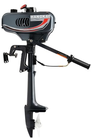 Elektro Aussenborder Außenborder Außenbordmotor Trolling Motor Elektromotor Boot für Belly Boot Angelboot Schlauchboot Angeln Mühelose Power für Angler und Freizeitkapitäne (3.5PS A)
