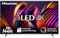 Hisense TV 75 QLED 4K 144Hz 75E77NQ PRO, Smart TV VIDAA U7, Dolby Vision IQ, HDR 10+ Adaptive, 144hz Game Mode PRO, Dolby Atmos 2.1, Alexa Built-in, Tuner DVB-T2/S2 HEVC 10, lativù 4K, 75'', 2024
