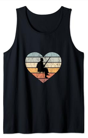 Ich liebe Fagott spielen Vintage Fagottfan Retro Fagottist Tank Top