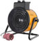 SIAL Industrial Electric Space Heater 9000W - Portable Fan Heater - For Rooms, Garages, Workshops or Construction Sites (Yellow)