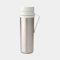 Brabantia - make & take Thermoflasche mit Gürtel-Clip, Hält Getränke 6 Stunden lang heiß oder 12 Stunden lang kalt, Auslaufsicher und spülmaschinenfest - Hellgrau, 0,5L