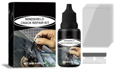 Nano Glas Reparatur Set,Glas Reparatur Set,Steinschlag Reparaturset Windschutzscheibe,Windshield Repair Kit Zur Reparatur Von Windschutzscheiben,20ml