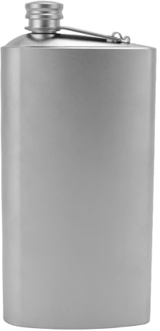 Flasque à whisky en acier inoxydable 304 étanche de 250 ml, légère, durable, portable, idéale pour le camping, la randonnée, les activités de plein air