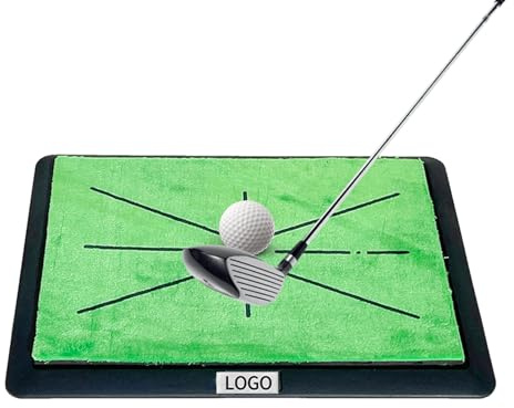 Tappetino da Golf,Attrezzatura Con Per Pratica Swing - Attrezzo per Allenamento Golfistico - Per Interni Esterni Casa Cortile Giardino Campo Pratica Ufficio Prato Garage