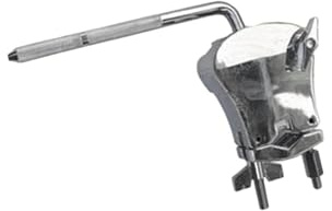 KIXZSAZ El soporte para batería ofrece una construcción de metal duradera y es versátil para que los bateristas actualicen su equipo. Abrazadera para soporte de platillo Tom. para bombo.