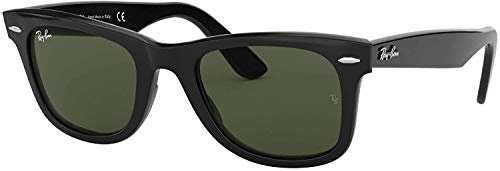 Ray-Ban Unisex-Erwachsene Rb 2140 Sonnenbrille, Schwarz (Black), 50