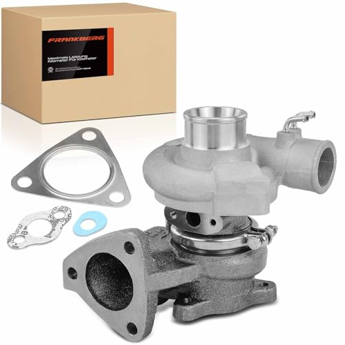 Frankberg Turbocompressore per gas di scarico compatibile con L200 K0T K1T K2T K3T 2.5L 1992-1996 Pajero I L04G L14G 2.5L 1986-1991 Pajero I Canvas Top L04 G 2.5L 1986-1990 Replacee. # 491 77-01510