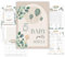 Babyparty Spiele Set, 5 lustige Babyshower Spiele (12 Faltblätter), Babyparty Geschenk, Babyshower Spielkarten neutral, Baby Orakel