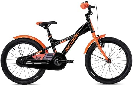 S’COOL XXlite 16/18 Zoll: Leichtes 1-Gang Kinderfahrrad für Jungen & Mädchen (4–7 Jahre, 100–120 cm). Sportliches, sicheres Kinderrad – ideal für Alltag & Freizeit.