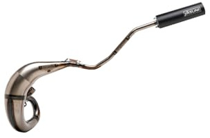 POT 50 A BOITE YASUNI CROSS ML VERNI POUR RIEJU 50 RR-YAMAHA 50 DT-R-MBK 50 X-LIMIT-PEUGEOT 50 XPS, XP6 (PASSAGE HAUT A GAUCHE) (SILENCIEUX NOIR) -TUB807TB-25-