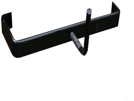 HEBEOT Verstellbarer Pfostenanker für Standard-Betonsäulen, 125 x 35 x 18 mm