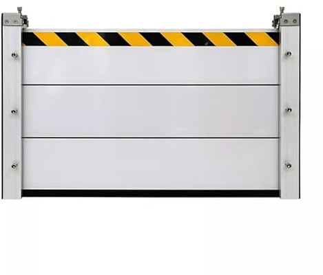 POLGDW Flood Prevention Barriers for Sool Driveway Warehouse Aluminum Water Stopper Panel Kit Detaable & Easy to Install Control Baffle for Por Carport Size [Insert Size here]