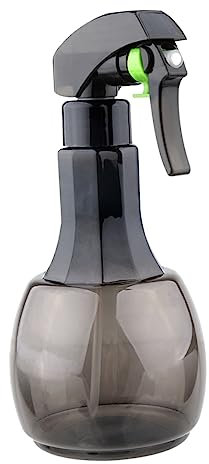 PACKOVE Multifunctional 400ml Spray Bottle Hairdressing Sprayer Empty Continuous Mist Bottle for Salon Use Grey Haircut Tool