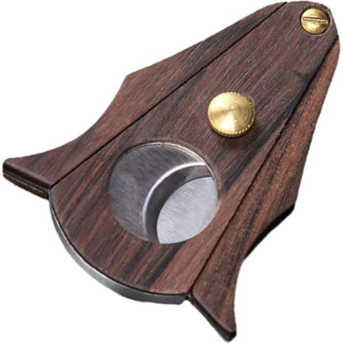 Stakee Tagliasigari Tascabile in Acciaio Inossidabile, Tagliasigari Portatile, Forbici con Doppia Ghigliottina, Tagliasigari E Accessori per Sigari