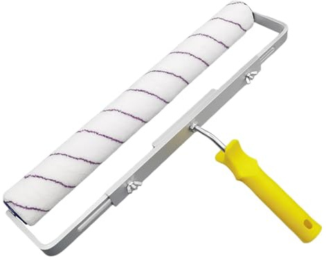 45,72 cm – lackrullsats – storartade lackrullar, sats, taklackrulle med | golvrulle med lätt design, bred färgrulle för innerväggar, golv och utomhusbruk