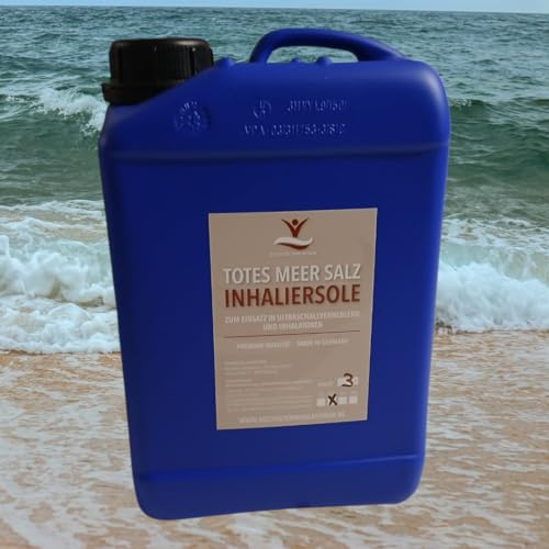 Generisch 3 Liter TotesMeer SalzSole 2,5% Inhaliersole Bocholter Inhalationen