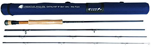 Creative Angler Katalysator Fliegenfischen Fliegenruten Verschiedene Größen 2,4 m, 15,2 cm, 4 W, bis 2,7 m, 8 Wt, 9ft