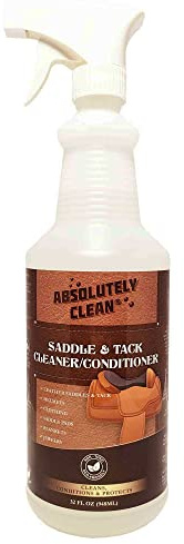 Absolutely Clean Amazing Saddle Soap Spray for Leather Cleaning & Tack Cleaner and Conditioner