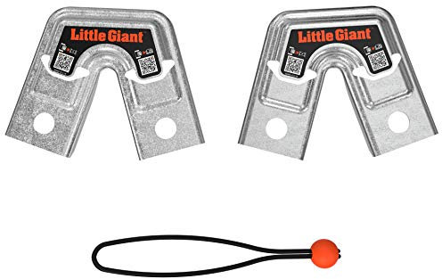 Little Giant, 26999 - Accessori per scale, staffe a cavalletto per scala, in alluminio, adatti alla maggior parte dei modelli multiposizione