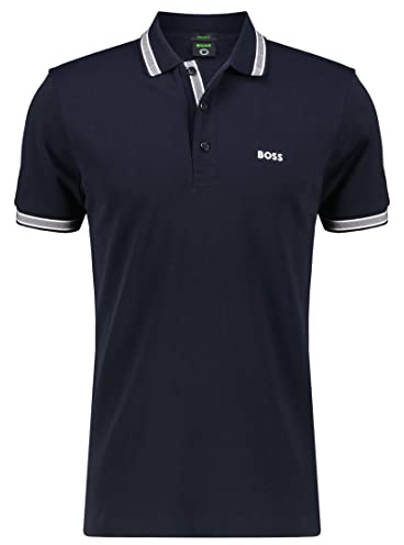 BOSS herr Polotröja Paddy, Dark Blue402, 3XL