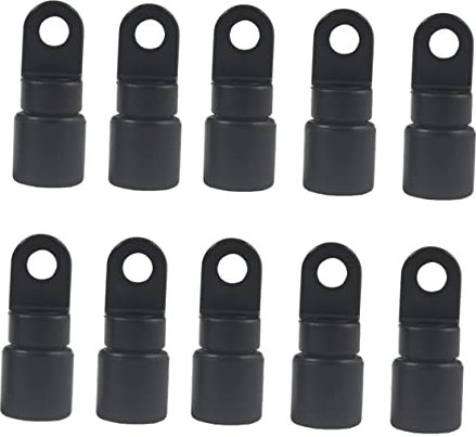 OSALADI 10pcs Elastic Cord Fixing Buckle Bungee Cord End Hooks for Kayaks Boat Outdoor Gear Type b