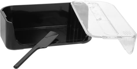 MAGICLULU Butter knackiger Kuchenstand Käseteller Butterformen Bauernbutterdose mit Deckel kleine Butterdose Haushalt Tablett Container transparenter Deckel schärfer Abs