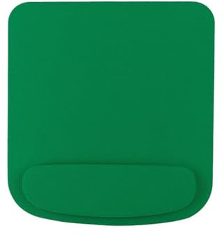 Rundes Handgelenk-Mauspad, Computer-Maus, Handgelenkstütze, langsamer Rückprall, Memory-Schaum für Tastatur, Maus, PC, Laptop, Schreibtischunterlagen (grün)