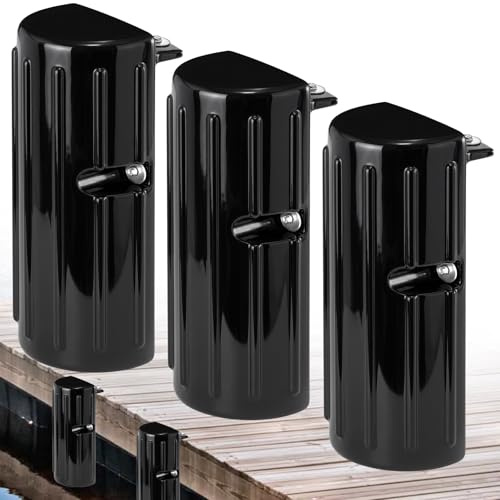 JYINCPED Dock Bumper, Boat Dock Bumpers for Edges, Marine Dock Bumpers for Straight Edge or Side, Versatile Protection, Durable Construction, Includes Mounting Hardware