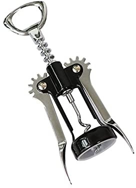 Sacacorchos, Sacacorchos con alas,Sacacorchos de camareros,Abridor de vino Sacacorchos de ala premium de aleación de zinc,Adecuado for bares de restaurante de cocina
