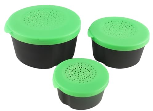 Hoite 3 Pcs Fishing Live Baits Box Case Storage Container For Fishing Live Baits Storage