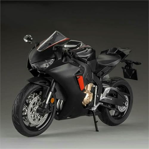 1:9 För Honda CBR 1000Rr-R Motorcykel i legering Skalamodell Gjuten Metall Gatusport Ljud Ljus Leksakspresent