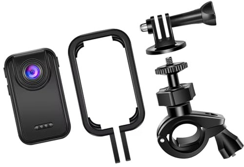 Daumenproportionierte 1080P Videokamera, kompaktes Gerät zur Zyklusregistrierung mit 1, 4-Zoll Bildschirm für Tests, Besprechungen, Erkundungen Freien, transportabler Camcorder, tragbar