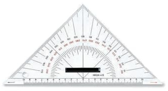 ARDA 415 - Squadra nautica 26 cm - con numerazione incisa manichetto ad incastro