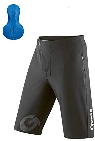 Gonso Herren Shorts Sitivo, Black/Skydiver, XXL, 15302