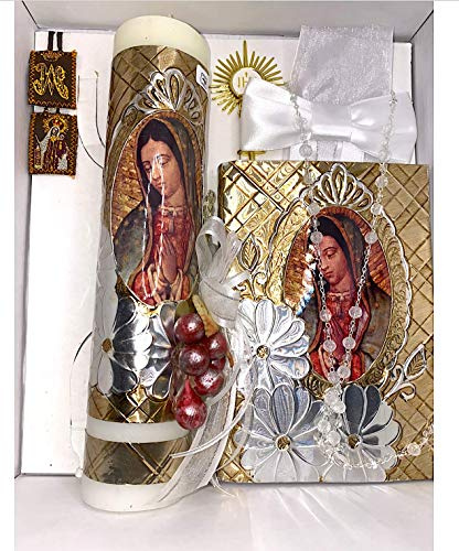 First Communion Candle/Vela de Primera Communion Set MX-004C