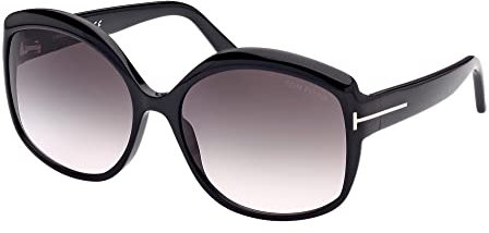 Tom Ford Sonnenbrillen CHIARA-02 FT 0919 Shiny Black/Grey Shaded 60/17/135 Damen