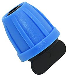 TRENTSNOOK Conectores de cinta de goteo de 3/8 pulgadas, tapón de manguera de jardín para tapón de tuerca de bloqueo, sello de agua 8/11, enchufe de manguera de riego, 80 unidades