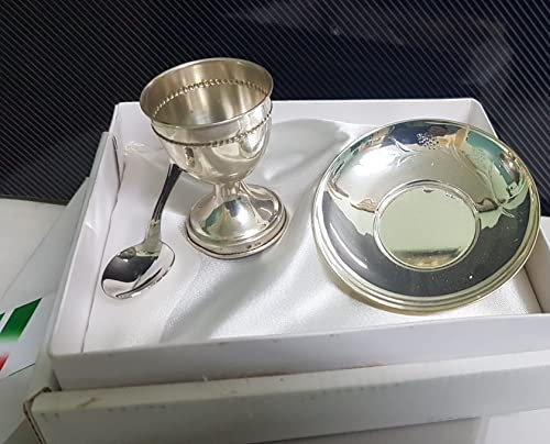 OVIERA+CUCCIAINO IN ARGENTO 800%° GR20+PIATTINO SILVER