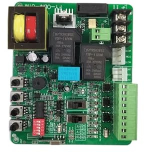 Abridor automático de puerta corredera Placa de circuito de Motor de puerta corredera de 220V/110V con parada lenta, cierre automático, Control remoto de 433MHZ y PCB Bluetooth móvil Kit remoto de mot
