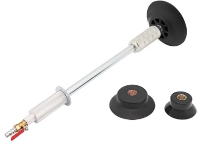 Bil bucklor reparationsset Paintless Dent Repair Puller Slide Hammer utbuktande bucklor tryckluft buktningsverktyg buckla hammare buktningshammare utbuggning verktyg luft pneumatisk sugkopp, med 3