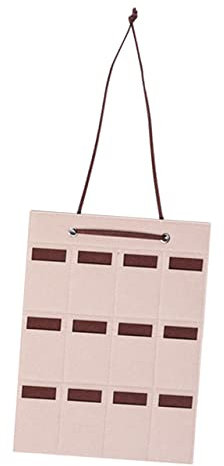 CAXUSD 2St Aufbewahrung tasche für zu Hause Schmuckbeutel aus Filz Sonnenbrillen-Wandorganisator aufbewahrungssack storage pockets kleiderständer Organizer zum Aufhängen von Sonnenbrillen