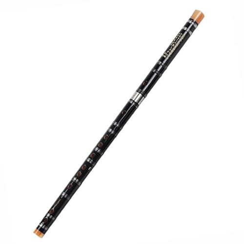 Bambusflöte Professionelle Chinesische Flöte Weiß/schwarz Bambus-Dizi Zweiteiliger Stil Leicht Zu Tragen Reisemusik Flöte Tonart C/D/E/F/G(Black,C)