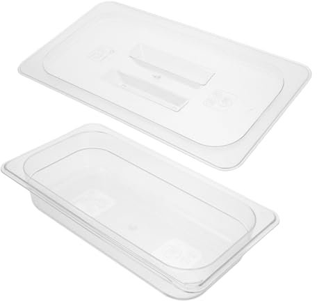 OKUMEYR Plastik-Aufbewahrungsbox für Lebensmittel mit Deckel Gärbehälter für Pizzateig kommerzielle Teigbehälter für Küchen