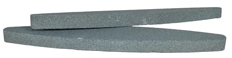 Dunnet Tools 2 Pack 240mm (9.5) Aluminium Oxide Sharpening Stones for Knives, Scissors & Garden Tools Professional Sharpeners for Axes, Shears & Chisels