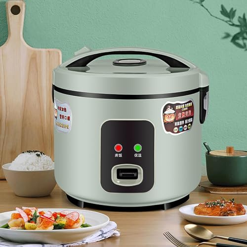 THEGA Cuociriso - Cuociriso (2/4L) Cuociriso Antiaderente Multifunzionale A Basso Contenuto di Zuccheri per Uso Domestico, Separazione della Zuppa di Riso, Conservazione Intelligente del Calore(4L)