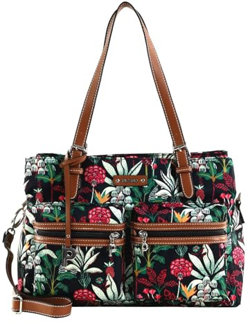 Picard Schultertasche Umhängetasche Sonja Shopper Jungle bunt
